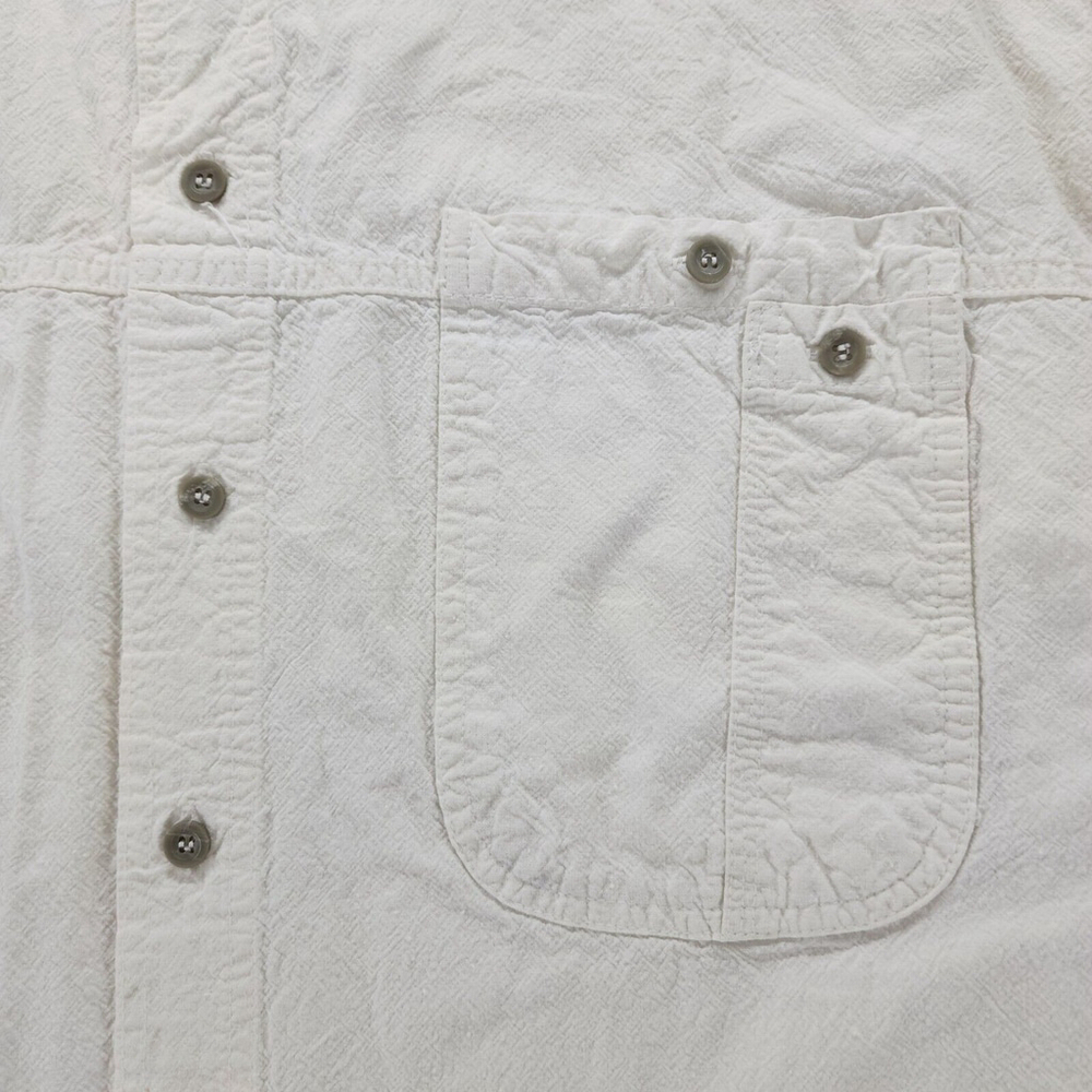 VTG Stefano Made In Turkey 100% Turkish Cotton Beach Lake White Shirt L - Picture 3 of 8